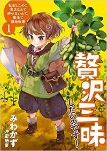 贅沢三昧したいのです！ 転生したのに貧乏なんて許せないので、魔法で領地改革